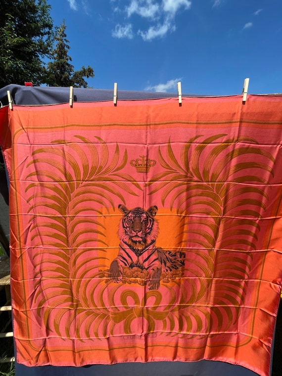 専用　　HERMES カレジュアン　(140cm) Tiger HERMES エルメス カレジェアン 140 TYGER タイガータイガー 2018AW 虎