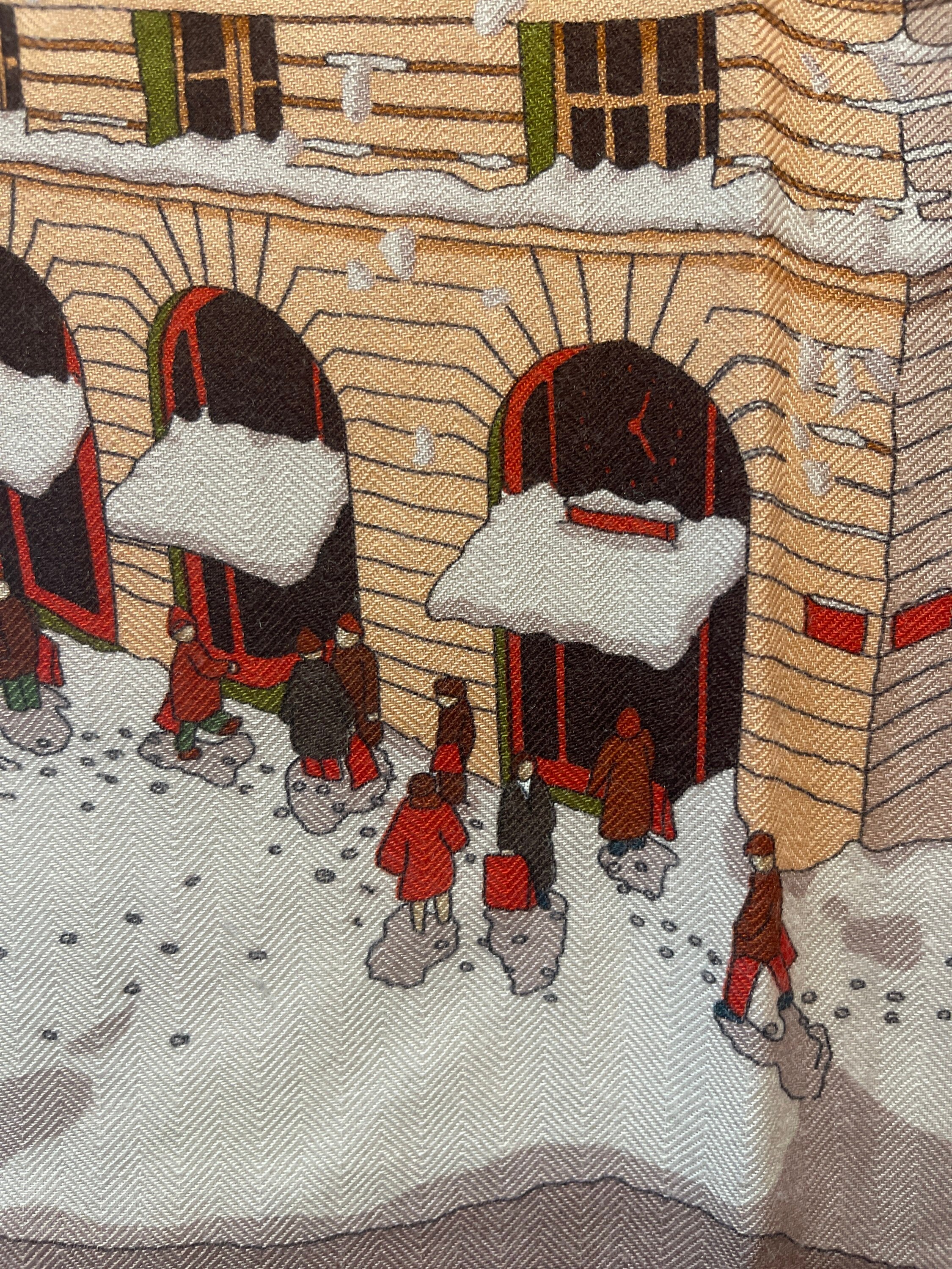 Hermes Cashmere Scarf Noel Au 24 Faubourg Exceptional Winter Hermes Cashmere Scarf Noel Au 24 Faubourg Exceptional Winter