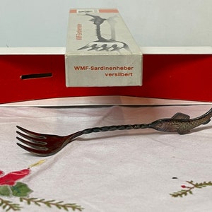 WMF Sardinenheber Besteck versilbert Sardine
