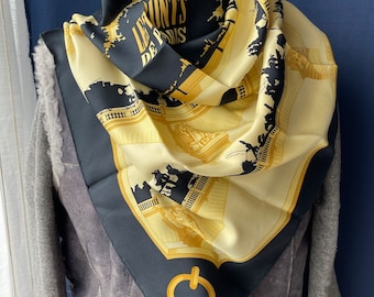 Hermes Paris Silk Scarf Sous Le Cedre Hermès Sous Le Cèdre Dimitri