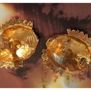Ohrringe designer Made in France clips rar AUGEN earring boucle d oreille VALENTINES GIFT Bild 2