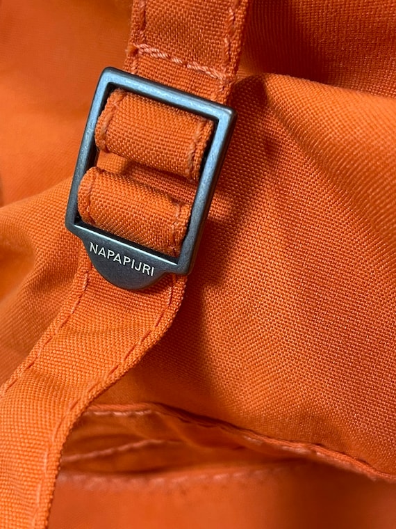 Napapijri Jacket Poncho Throw Orange Signal Color Winter