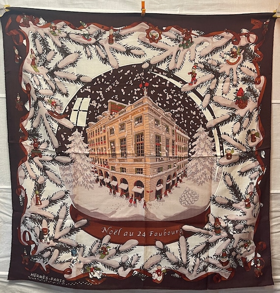 Hermes Cashmere Scarf Noel Au 24 Faubourg Exceptional Winter Hermes Cashmere Scarf Noel Au 24 Faubourg Exceptional Winter