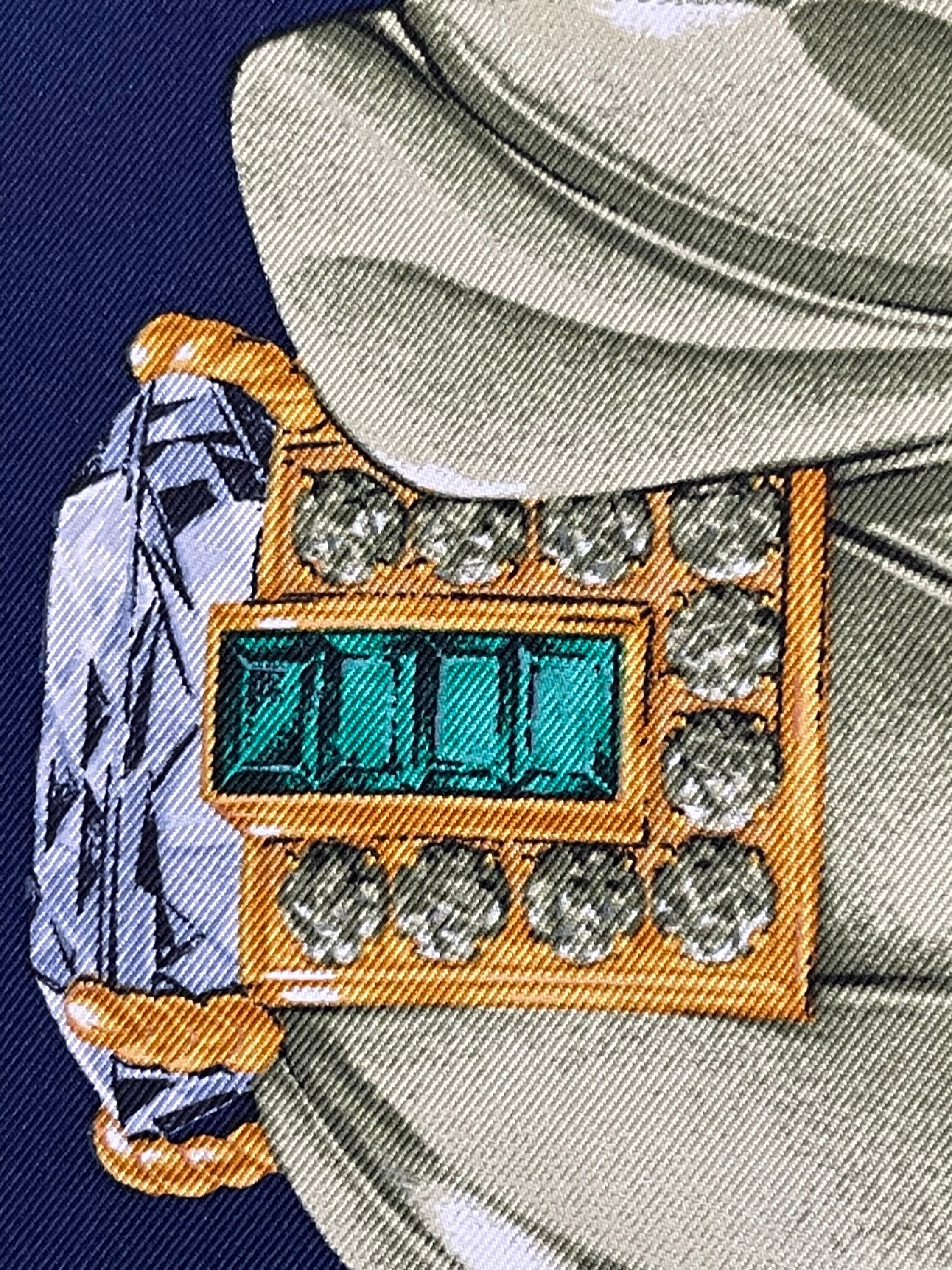 Cartier Must De Cartier Silk Scarf Twill Silk Elephants