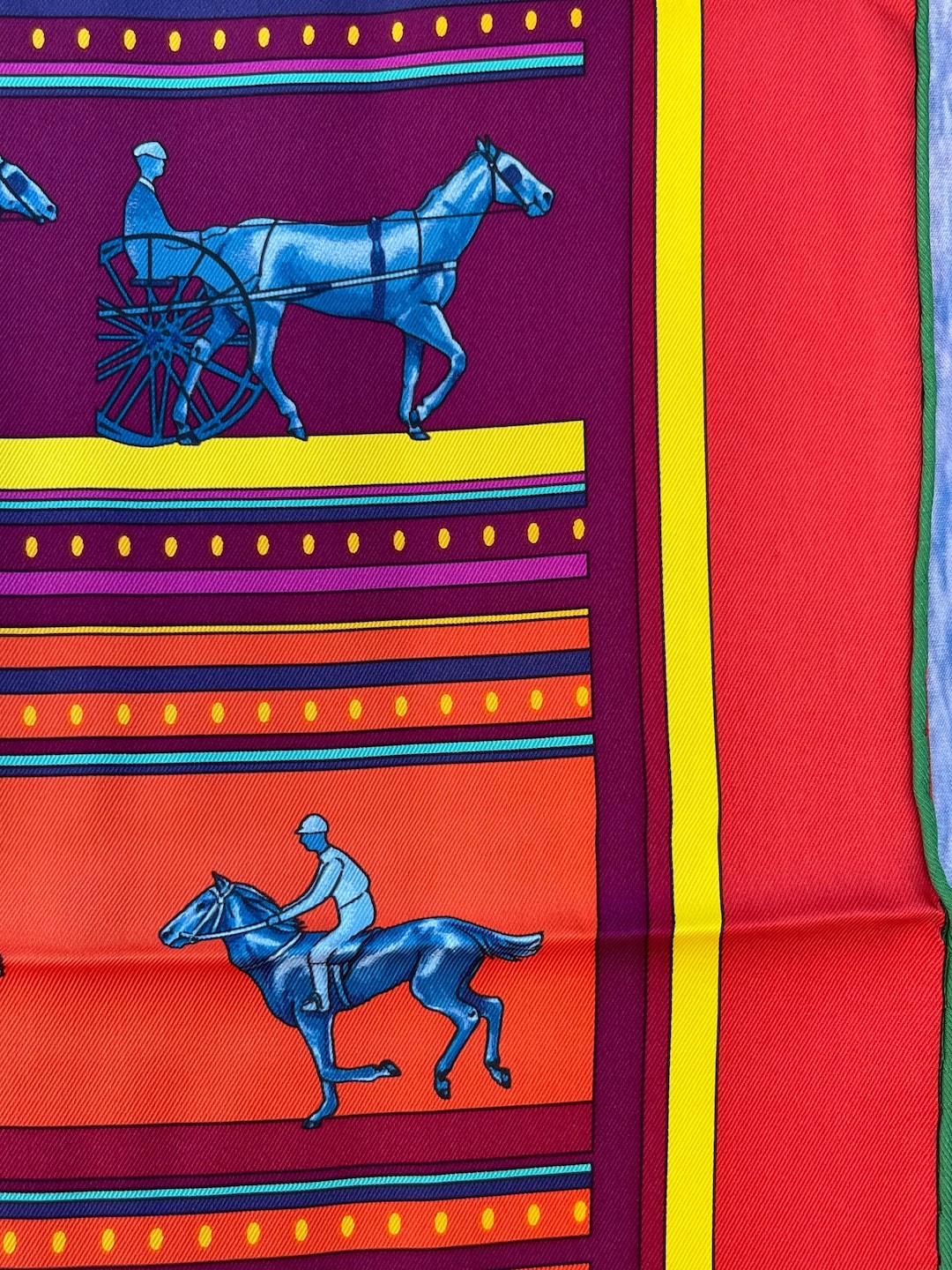 HERMES HORSE CLUB DE CYCLISME スカーフ Hermès Horse Club Detail scarf 45 | Hermès Singapore