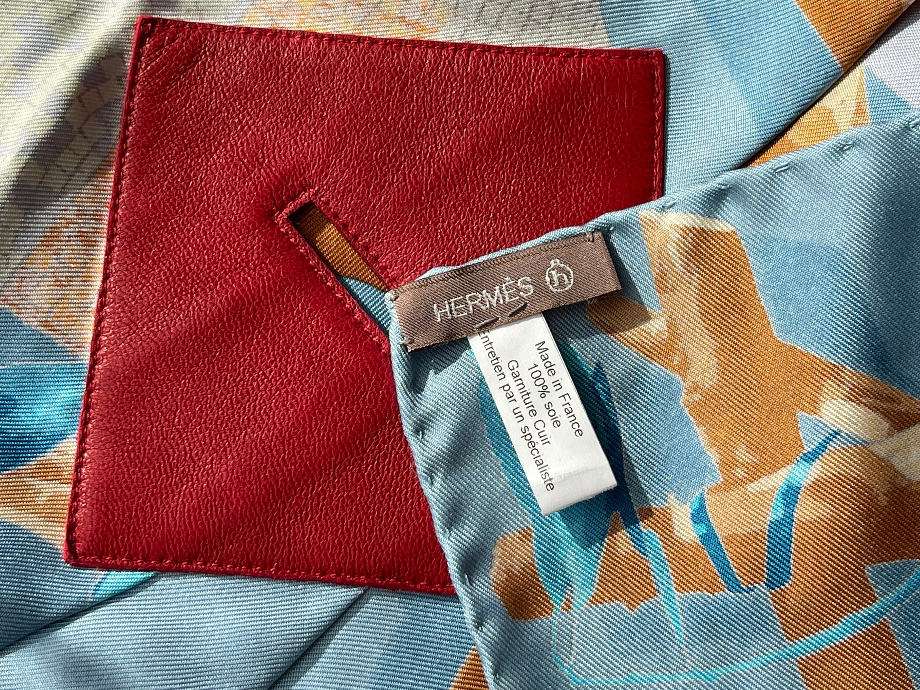 Hermes Silk Scarf Cloth Robinson Chic Special Edition Unique