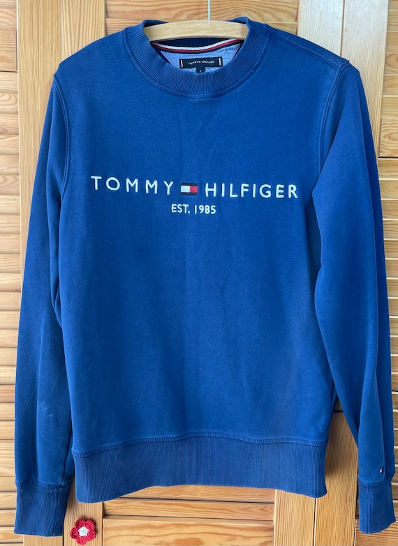 TOMMY HILFIGER: Sweatshirt homme - Bleu Royal  Sweatshirt Tommy Hilfiger  MW0MW11599 en ligne sur