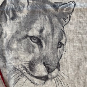 Hermes scarf Dans l Atelier de Robert Dallet large 140 cm stole square geant tiger leopard sketching painting