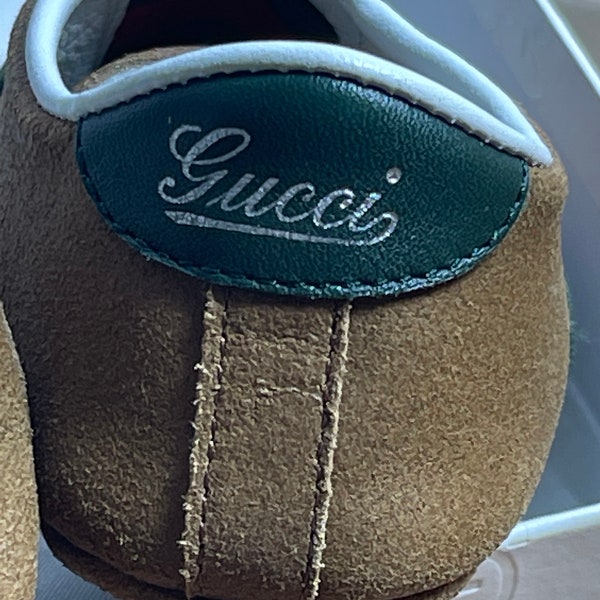 Gucci Baby Schuhe Slipper Wildleder zauberhaft