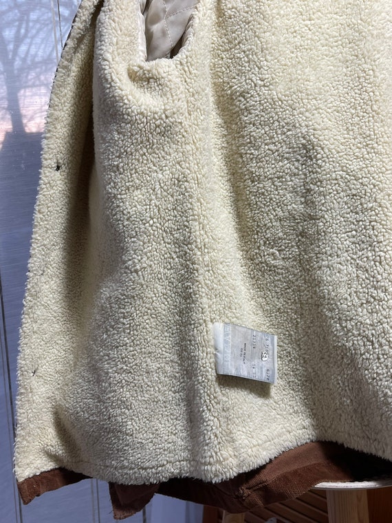 Levi’s jacket teddy lining press stud caramel col… - image 7
