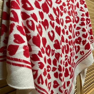 lala Berlin cloth charity special limited hearts love strawberry red cream triangle