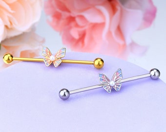 14G Industrie Ringe/Industrie Barbell/Piercing Schmuck/Industrie Barbell/Gerüst Schmuck/Industrielle Ohrring/Weihnachtsgeschenk/Black Friday