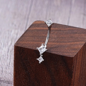 16G torenoorbel/gebogen lange halter/wenkbrauwring/Daith-oorbel/bengelkraakbeenoorbel/tragus piercing sieraden/valentijnskaarten Cadeaus voor haar