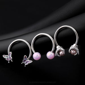 3PCS Helix Earring/Cartilage Earring/Nose/Dragon Claw Daith Earring/Tragus Piercing/Septum Ring/Piercing Jewelry/Valentines Gifts for her
