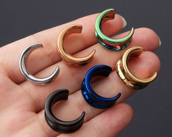 20PCS Soft Silicone Tunnel Set/Ear Stretching 2G-1'' Set/Flesh Tunnels/Flesh Gauge Plugs/Gauges Expander Set/Tapers Plugs/Gift for her