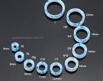20PCS Ear Stretching/2G-1'' Kit/Gauges Expander Set/Ear Expander/Ear Tunnels/Ear Gauges/Ear Plug/Plug and Gauges/Silicone Tunnels/Gift