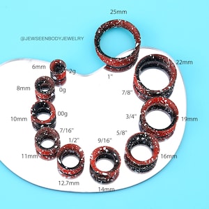 20PCS Ear Stretching/2G-1&#39;&#39; Ear Gauges/Ear Expander Set/Soft Silicone Flesh Tunnels/Double Flare Ear Tunnels/Ear Gauges Stretching/Gift