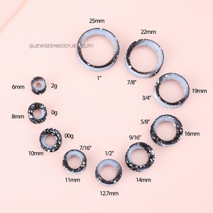 Kit d'étirement des oreilles 20 pièces/ensemble d'extenseurs de jauge 2G-1''/bouchons d'oreille en silicone souple/tunnels auriculaires/extenseur d'oreille/jauges auriculaires/jauges de prise/cadeau pour elle