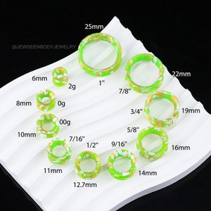 20PCS Silicone Ear Stretching/Gauge Expander/Soft Tunnel Set/2g-1&#39;&#39;Flesh Tunnel Plug/Ear Gauges/Ear Tunnels/Valentines Gifts for her