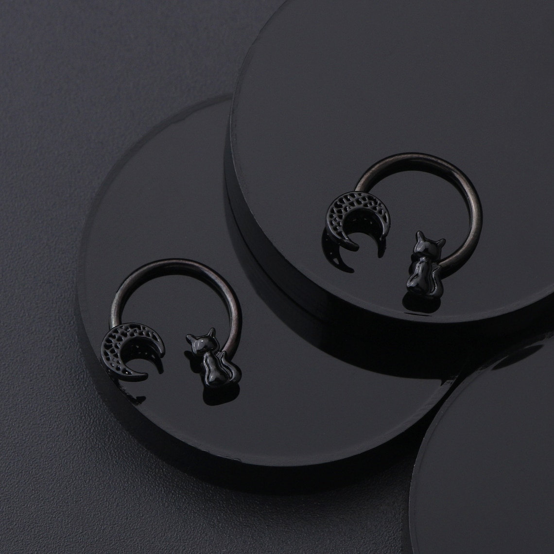 Captive Bead Ring 16g Septum Ring 316L Stainless Steel | Etsy