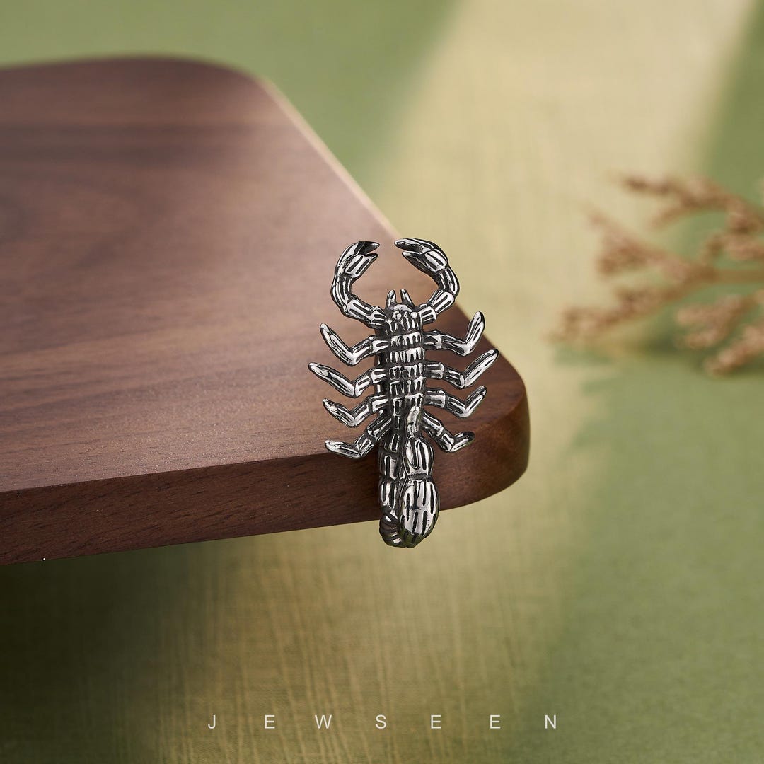 Scorpion Belly Ring, Gothic Body Piercing, Punk Barbell Piercing - Etsy ...
