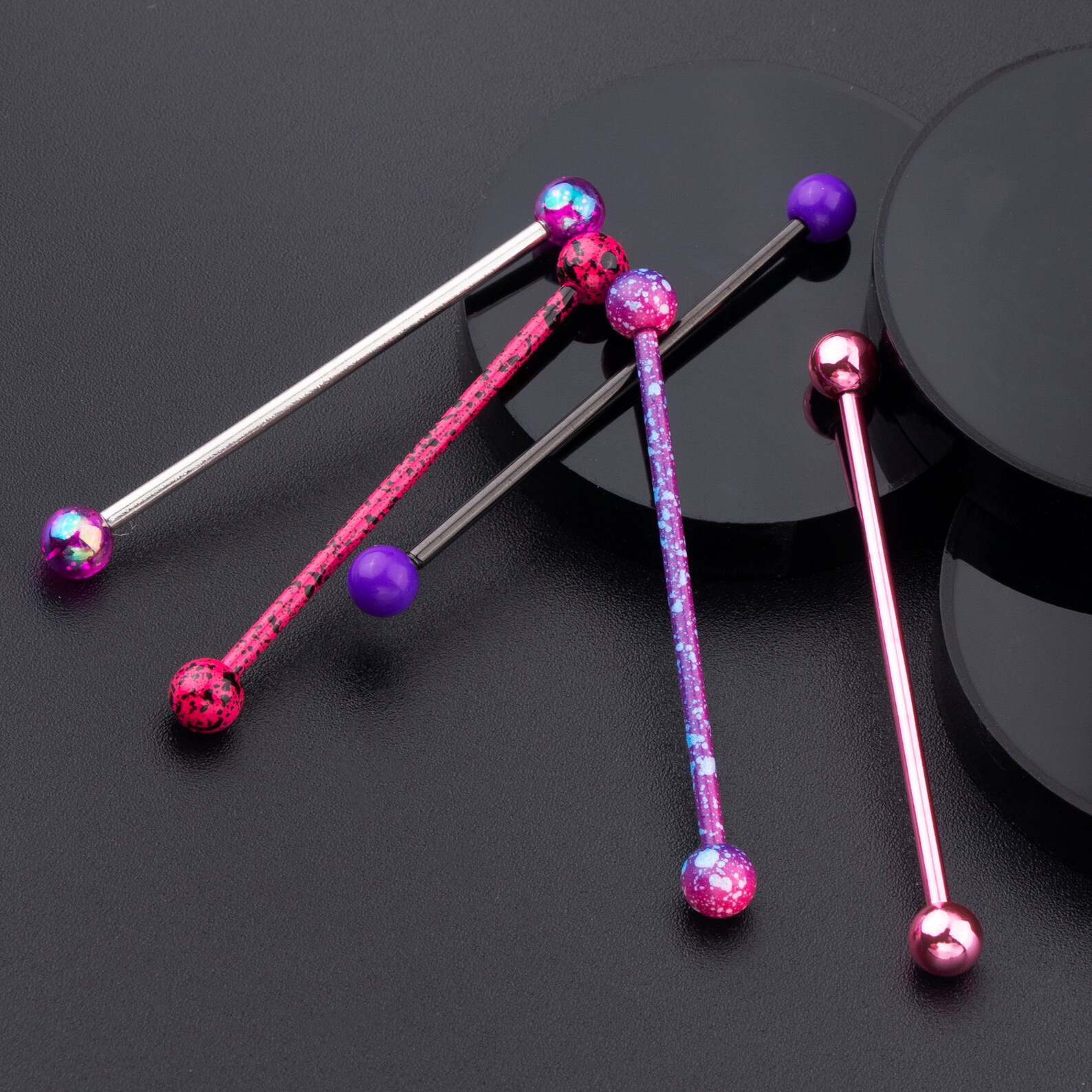 5PCS Industrial Barbell/acrylic Industrial Barbell/industrial Etsy
