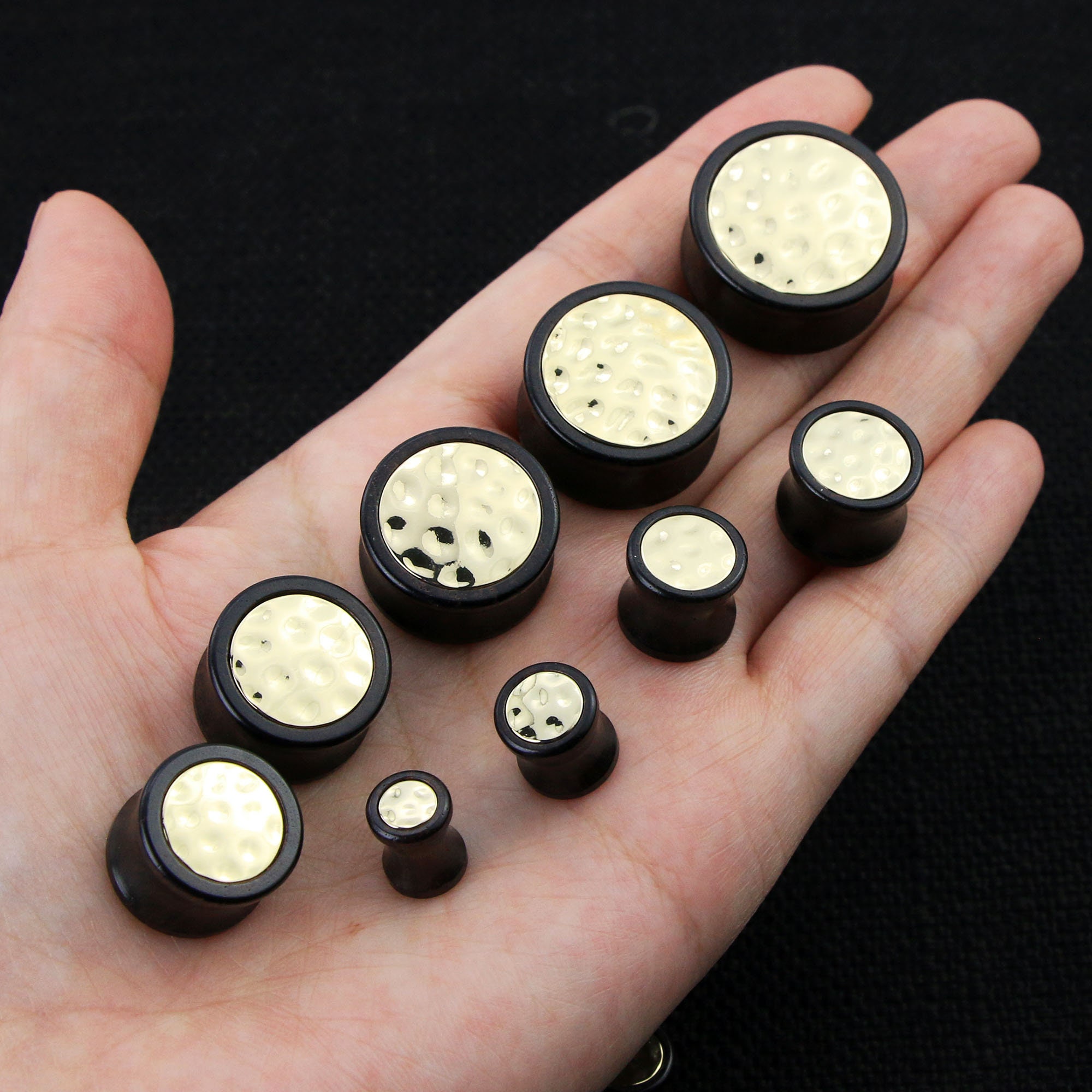 Ear Gauges Wood Ear Tunnels Ear Plugs Double Flared Wooden Etsy