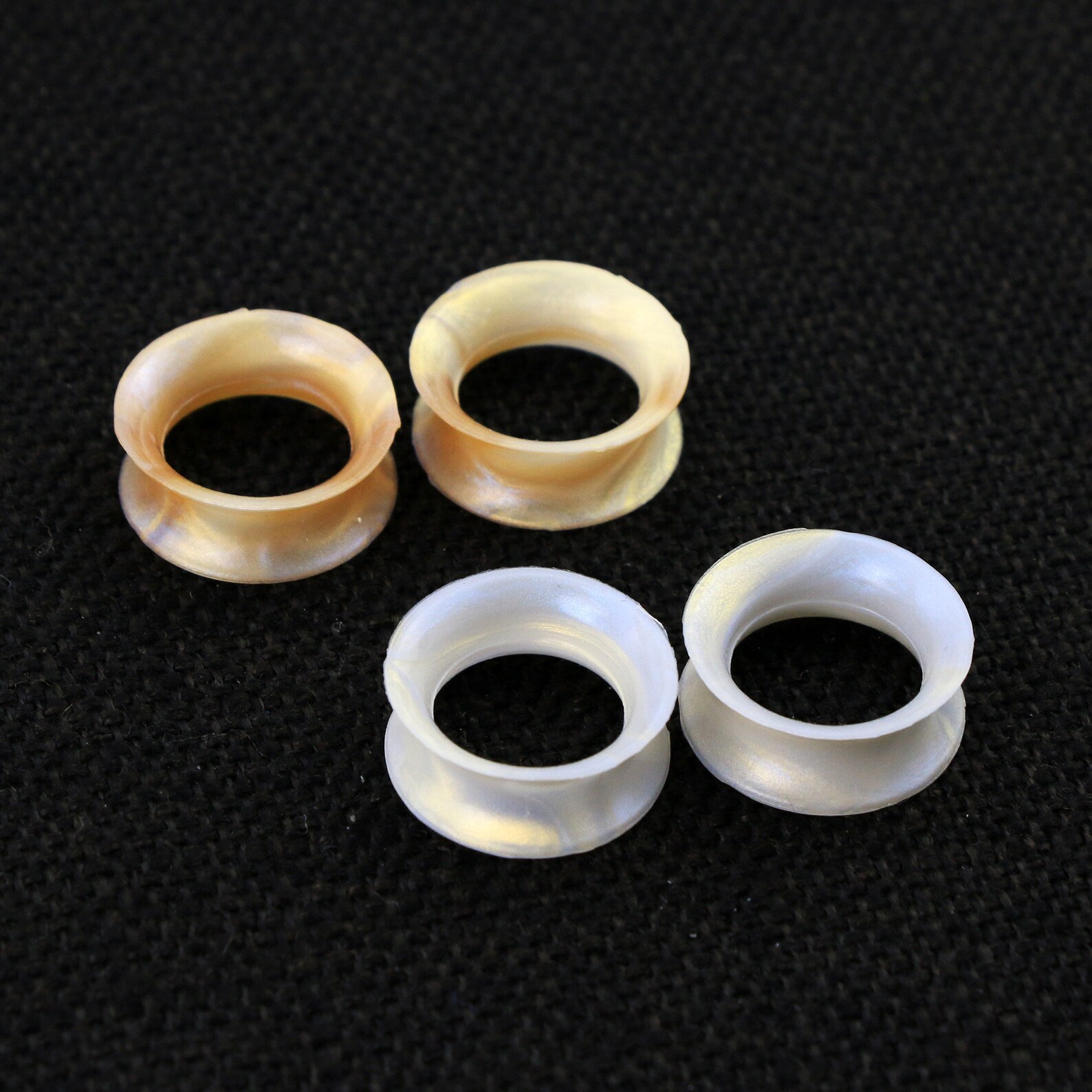 16PCS Soft Silicone Gauges/6g to 1'' Double Flared Etsy