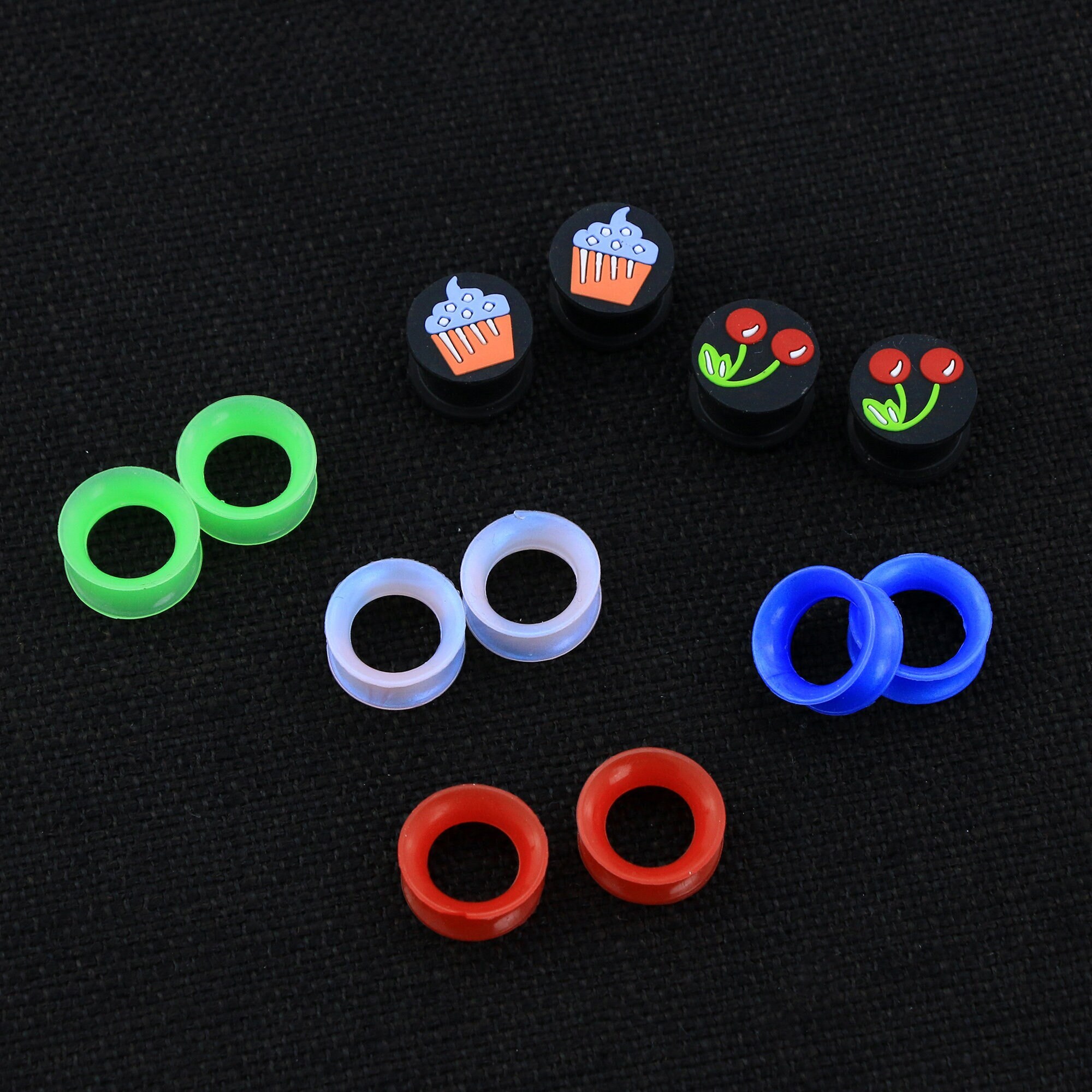 12PCS 3D Silicone Ear Gauges/plug Gauges/ear Tunnels/ear Etsy UK