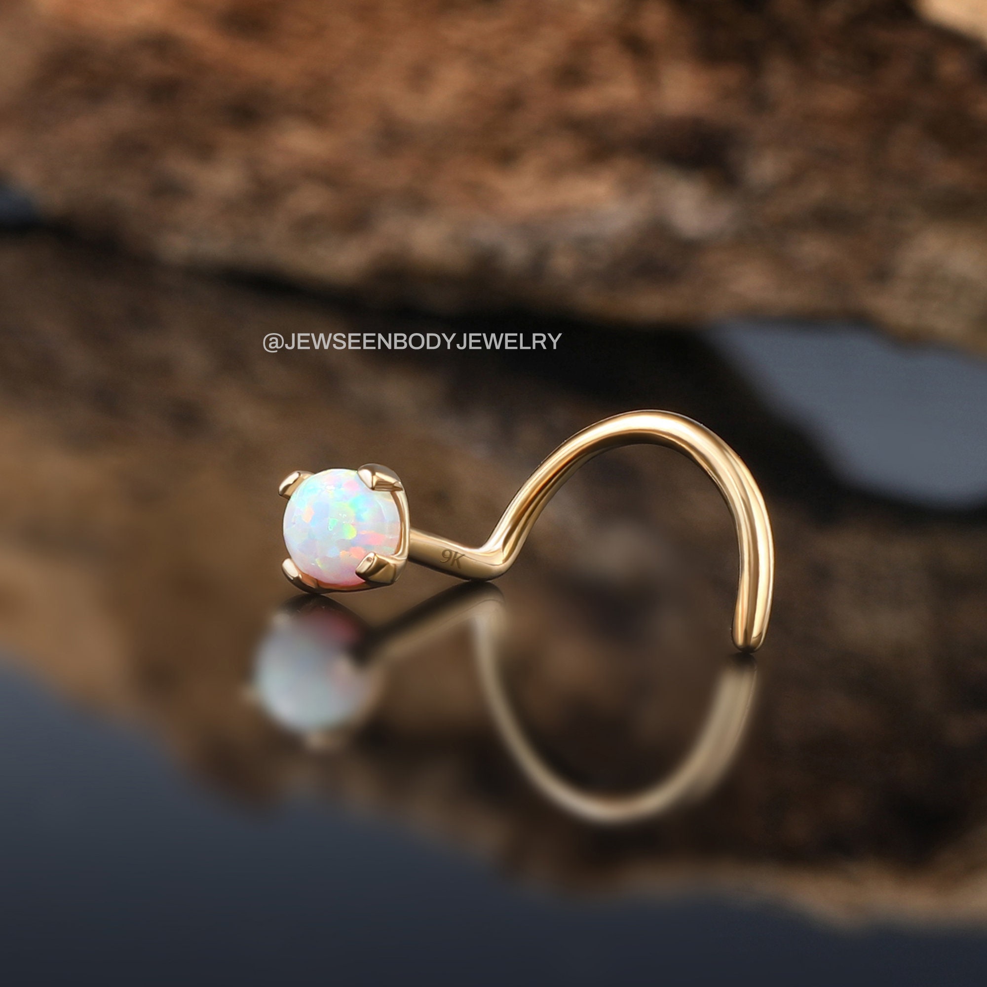 Gold NOSE RING // White Opal Nose Ring Hoop 20g Rook Earring Cartilage Hoop  Helix Earring Tragus Jewelry Conch Earring - Etsy Hong Kong