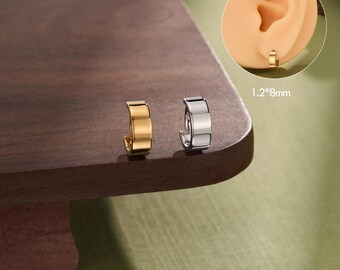 16G Minimalist Cartilage Earring/Helix Earrings/Daith Hoop/Cartilage Hoop