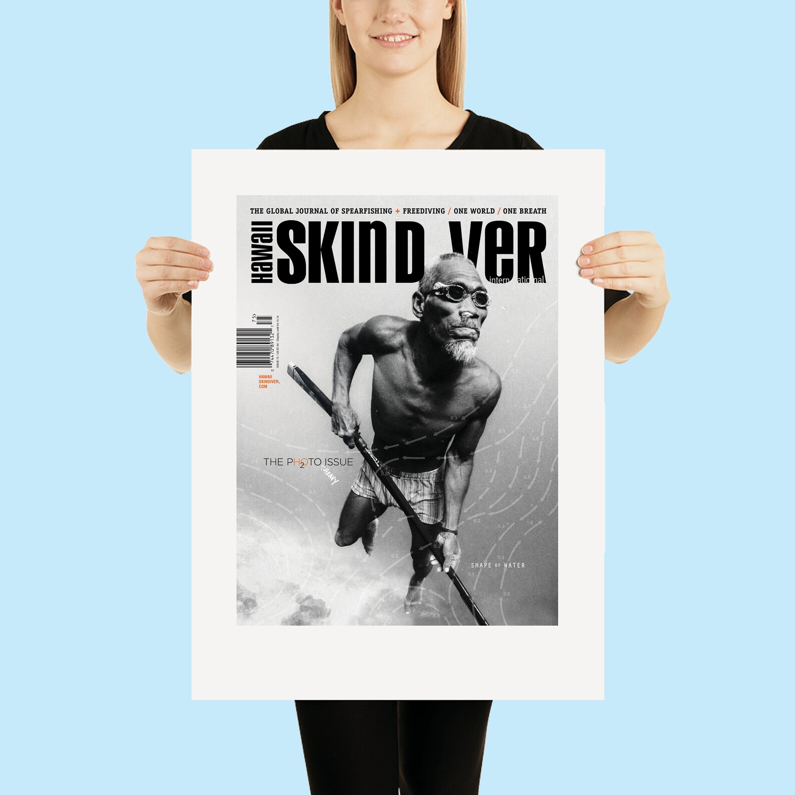 Hawaii Skin Diver Magazine Numéro 75 Couverture 18 x 24 Etsy France