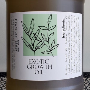 Exotic Bulk/Wholesale Brazilian Pataua, Babassu, Moringa Meadowfoam Blue Malva Chrysanthemum Ginseng Horsetail Rosemary Basil Growth Oil