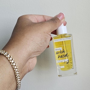 Witch Hazel Oil 100 % Pure Organic Soothing Calming Oil For All skin Types Scalp soother
