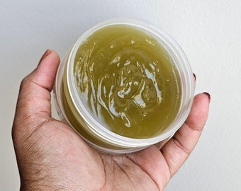 Asian Super Grow Hinoki + Jasmine Scalp Balm/ Hair Grease Made from 66 Ingredient Herbal Oil Blend