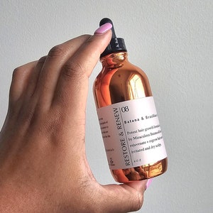 BATANA Mega Grow Herbal Cold Pressed Hair Growth Oil   50 INGREDIENTS