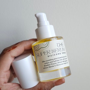 Super Serum Hair + Skin Oil   Pracaxi, Mongongo, Marula & Moroccan Argan oil Great for all hair types *All Natural*