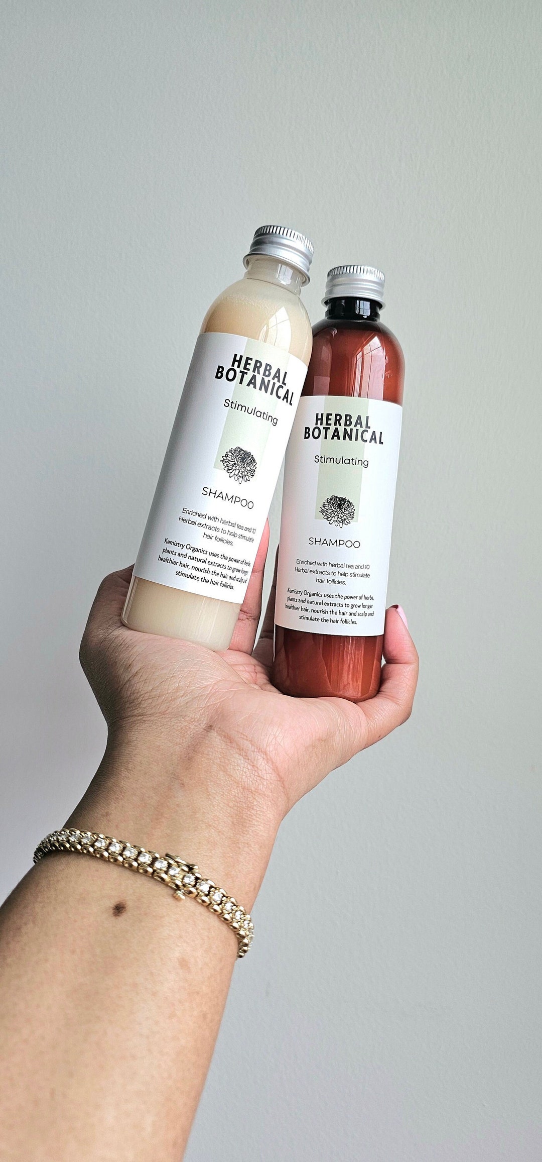 HERBAL BOTANICAL Hair Growth Shampoo Africanambunu coltsfoot gingko