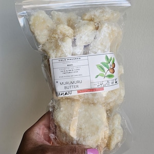 Manaós Murumuru Butter Raw Cold Pressed WILD HARVESTED