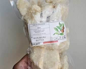Manaós Murumuru Butter Raw Cold Pressed WILD HARVESTED