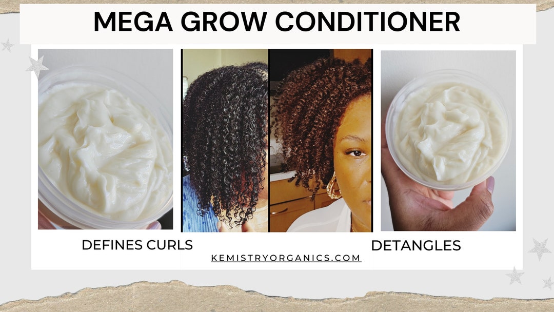 Mega Grow Detangling Deep Conditioner With Mango Butter & Etsy