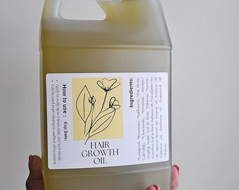 Bulk/ Wholesale Standard Strength Hair Growth Oil Men + Women Children & Adults Suitable all hair types and textures. All ages ok
