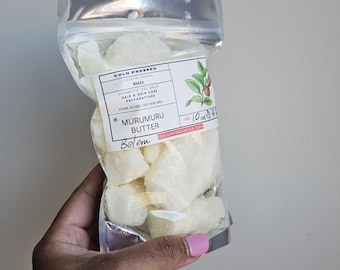 Belém Murumuru Butter Raw Cold Pressed WILD HARVESTED Sustainable Arts Crafts D.I.Y