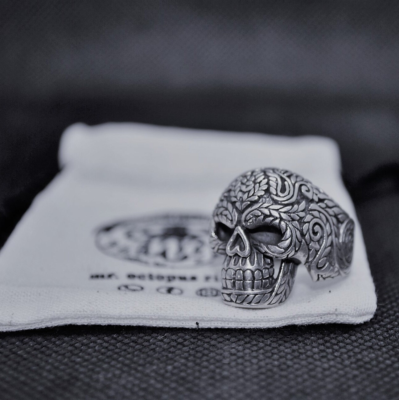 Mexican Skull Ring. Mexican Ring. Male Ring. Man Ring. Biker Etsy