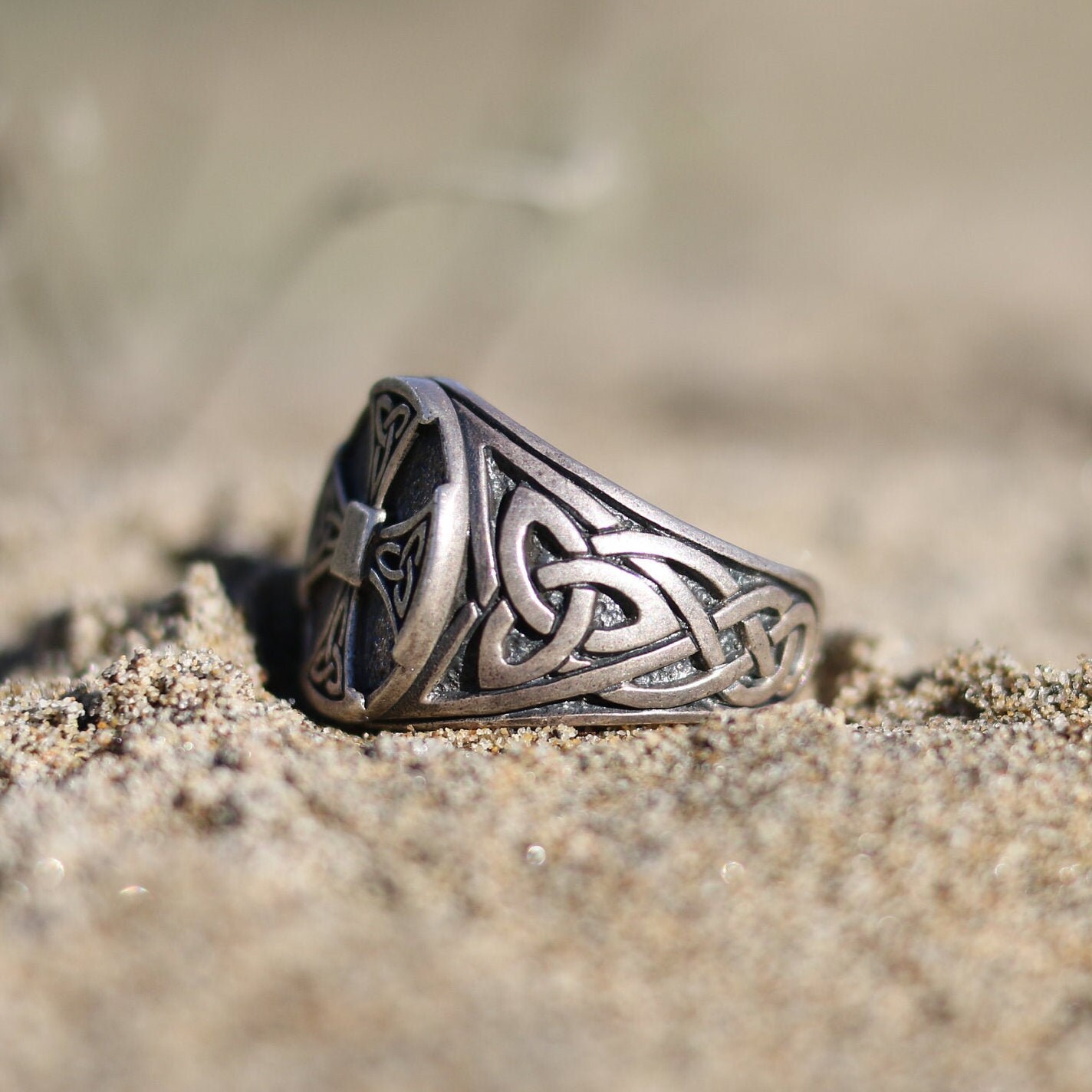 Anello con hotsell croce celtica