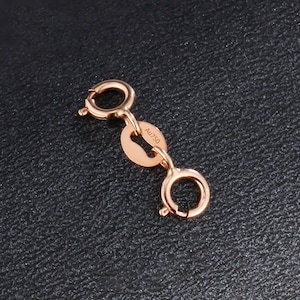 Double Lobster Clasp Extender Double Claw Connector Bracelet Extension  Clasp Small Bracelet Extender Necklace Shortener Clasp for DIY Jewelry  Making