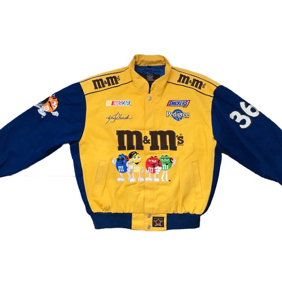 Ken Schrader Yellow Nascar Jacket
