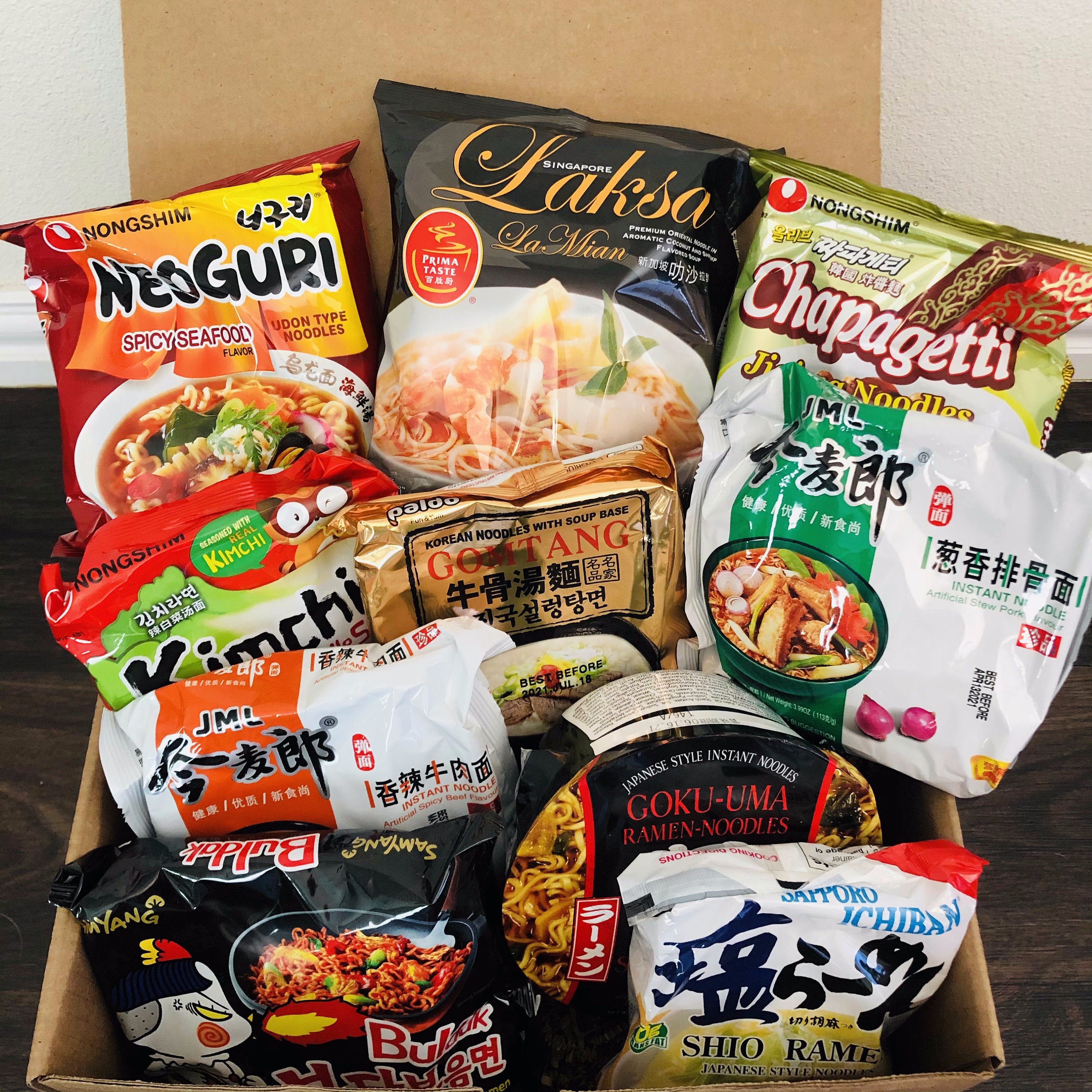 Premium Asian Ramen Box Featuring the famous RamDon from Etsy