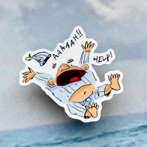 Funny Dreamland Trevor Cartoon Sticker