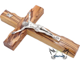 8 1/4 Inch Religious Gifts Holy Child Jesus Christ Santo Nino de Atocha Wooden Wall Cross Crucifix SFI 
